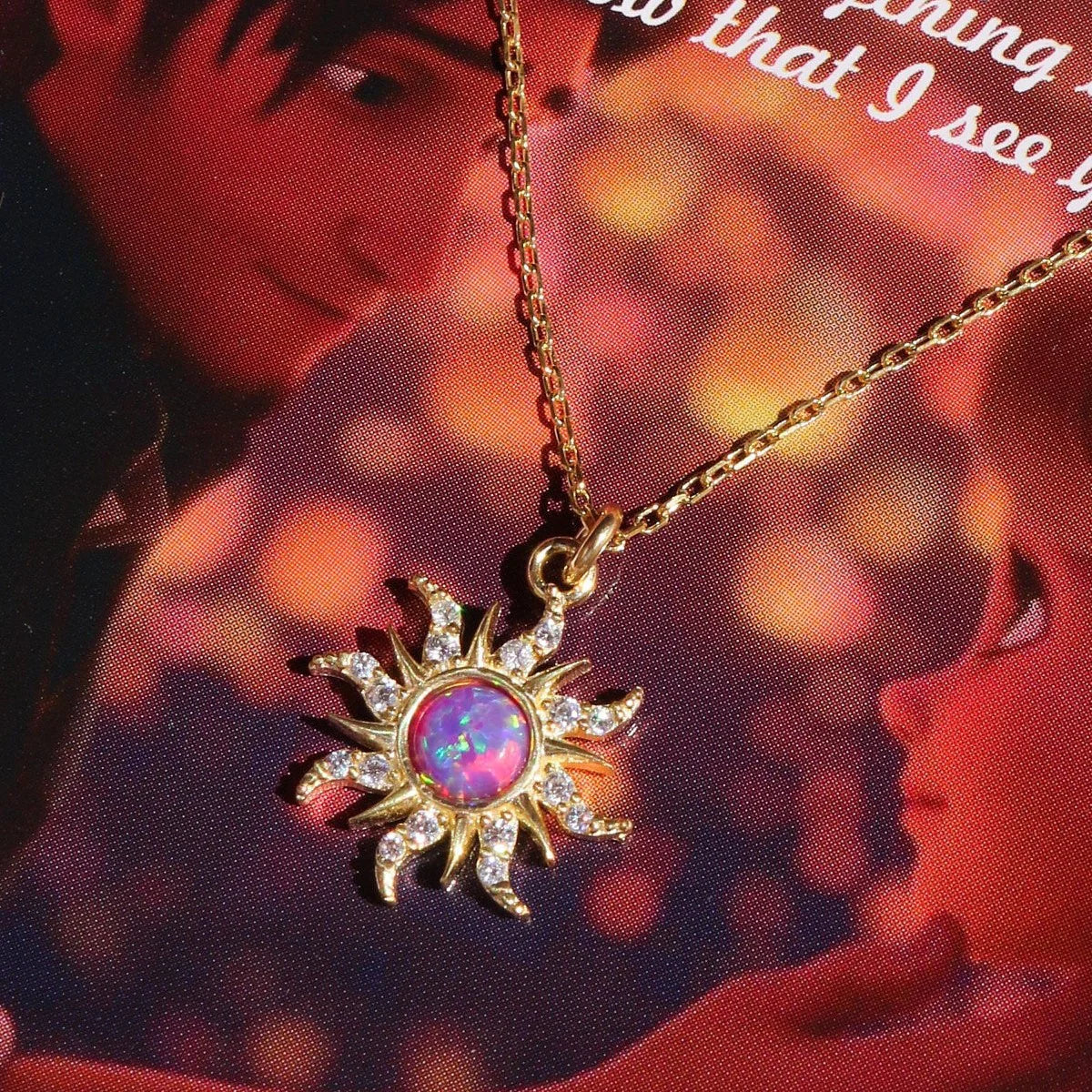 Berlade™ Rapunzel Golden Sun Necklace